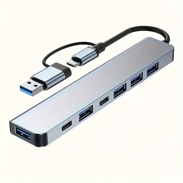 Adaptateur USB A/C  7 en 2