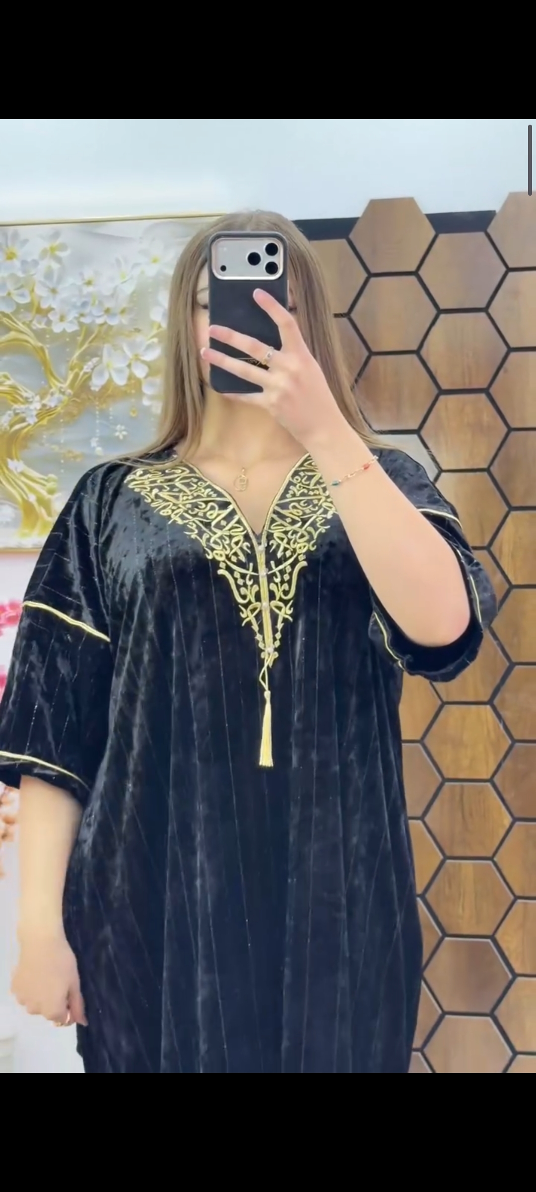 جبة قطرية بقطيفة سيروم 4