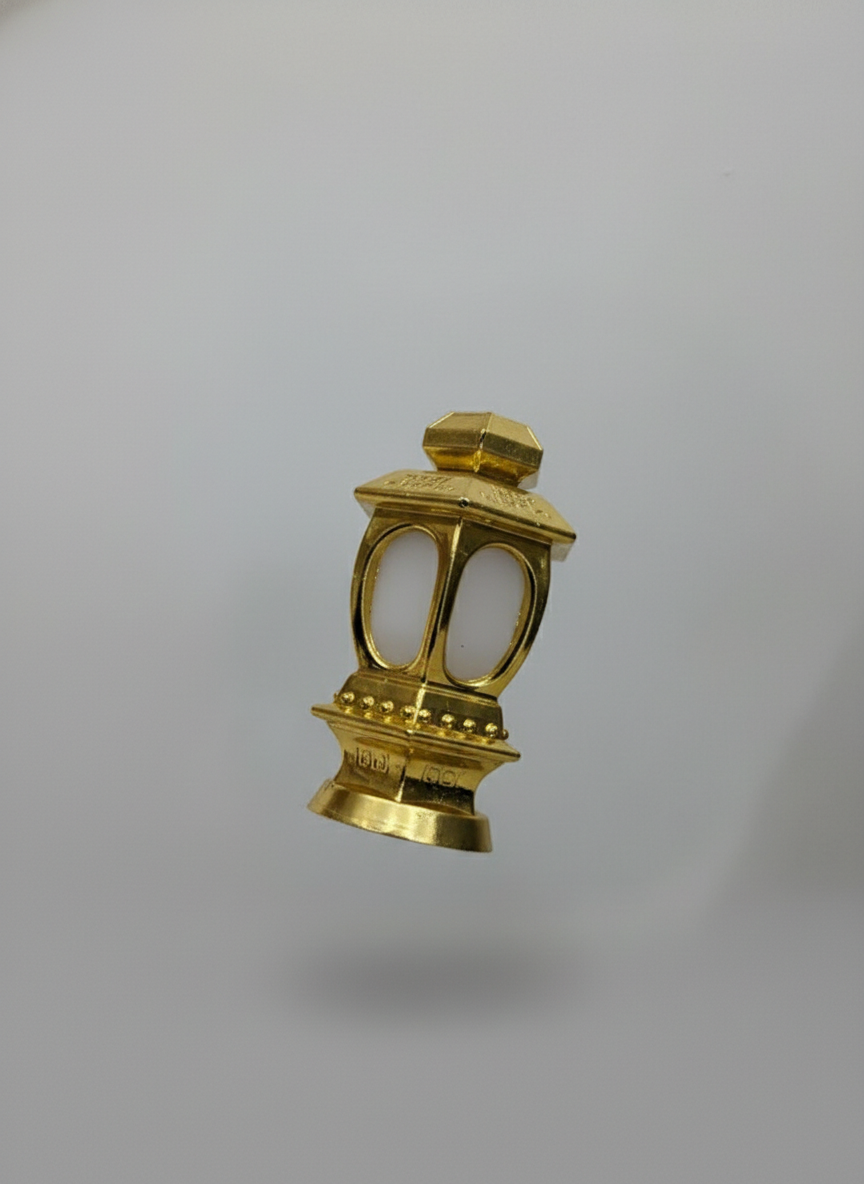 زينة رمضان "فوانيس رمضان الذهبية الكلاسيكية" - طول 2 متر 4