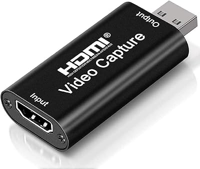 Carte de Capture Vidéo 4K HDMI - Adaptateur Audio USB 2.0 pour Streaming, Jeux, Diffusion en Direct et Enseignement 2