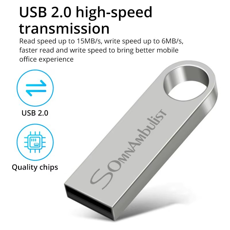 SomnAmbulist 128GB High-Speed USB 2.0 Flash Drive 3
