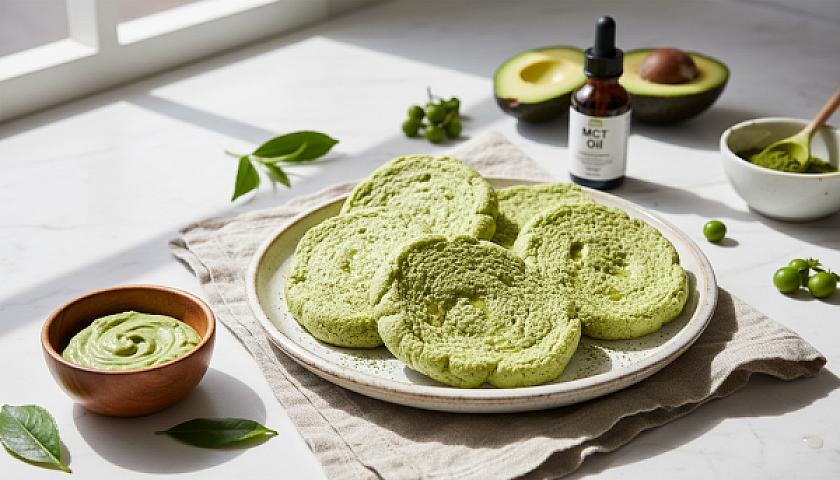 Energizing Keto Matcha MCT Cloud Bread