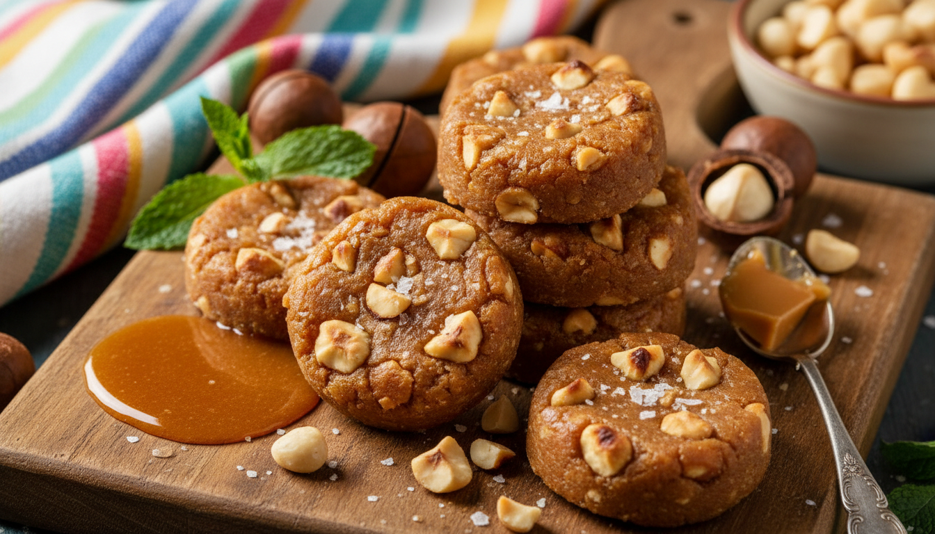 Keto Brown Butter & Macadamia Sea Salt Fat Bombs