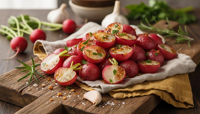 Crispy Garlic Butter Roasted Radishes (The Ultimate Keto Potato Substitute)