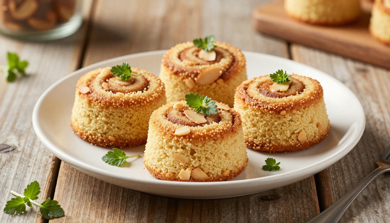 Keto Cinnamon Swirl Almond Flour Coffee Cake