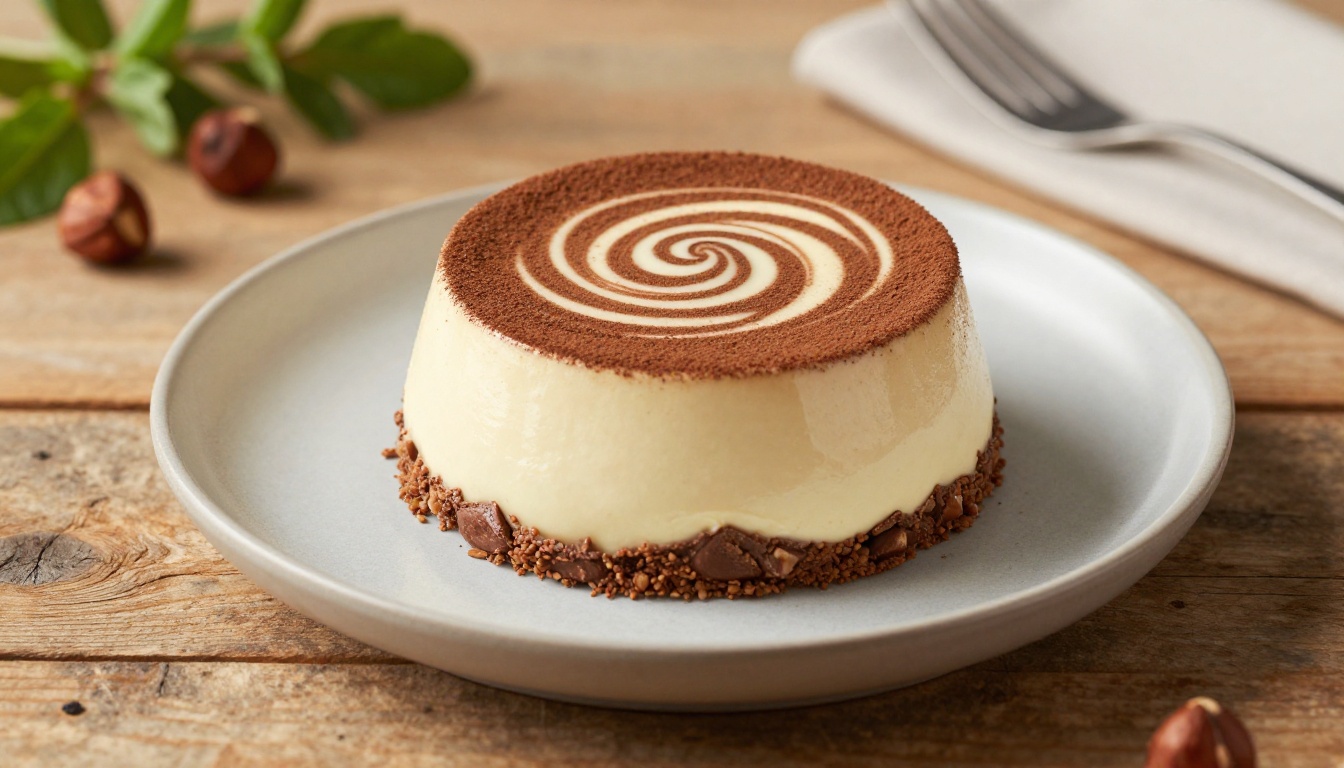 Chocolate Hazelnut Mousse with Espresso Swirl – Keto Dessert