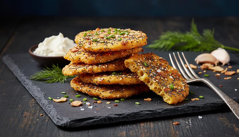 Crispy Everything Bagel Keto Cheese Crisps