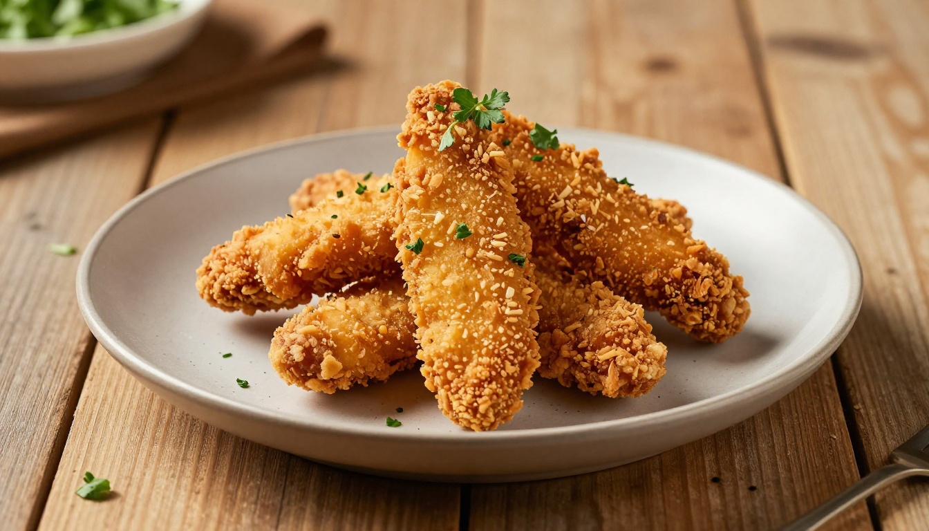 Crispy Coconut Flour Fried Chicken Tenders – Keto Dinner