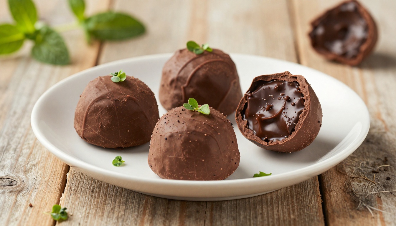 Chocolate Espresso Keto Fat Bomb Truffles