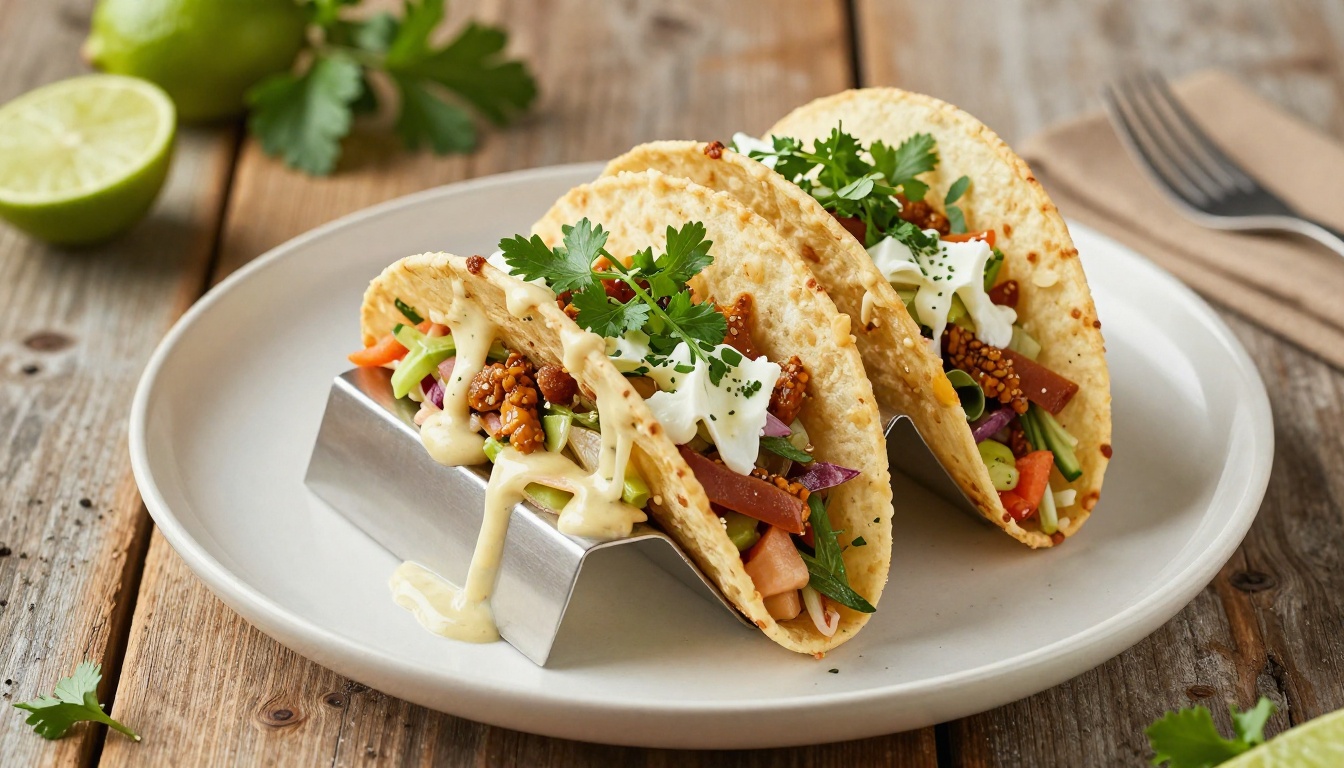 Low-Carb Mexican Street Taco Salad with Chipotle Lime Dressing